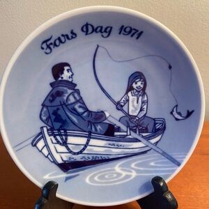 Fats Dag 1971 Porsgrund Plate Norway 5x5”